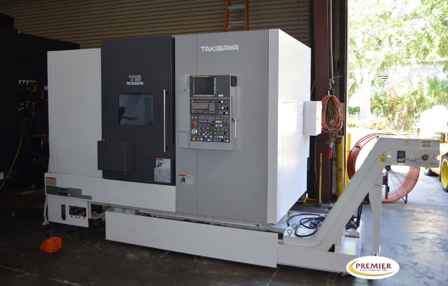Takisawa Ts-4000Ys Multi-Axis Cnc Turning Center