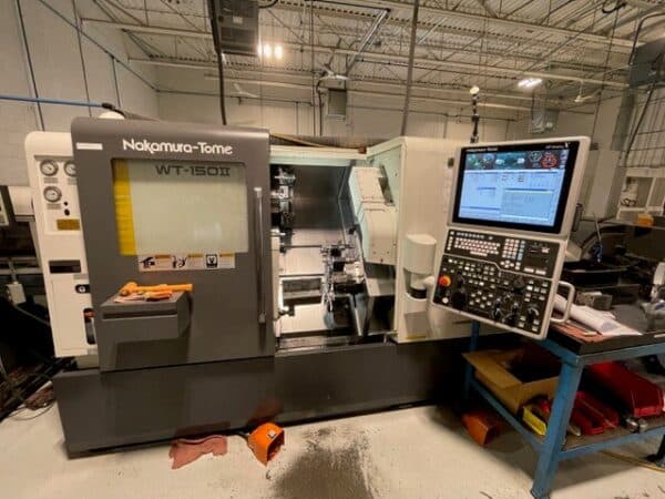 Nakamura Wt150 With Bar Feeder