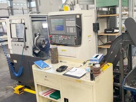 Okuma Genos L3000Exm  Cnc Lathe