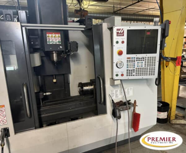 Haas Tm1P Cnc Tool Room Mill With Rotary Table