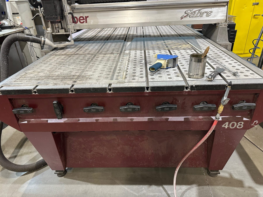 Gerber Sabre 408 CNC Router