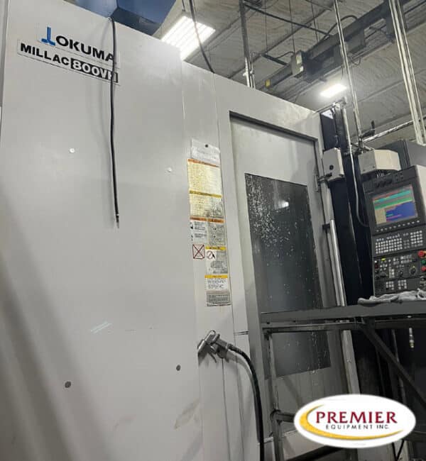 Okuma Millac 800Vh 5-Axis Cnc Horizontal Machining Center