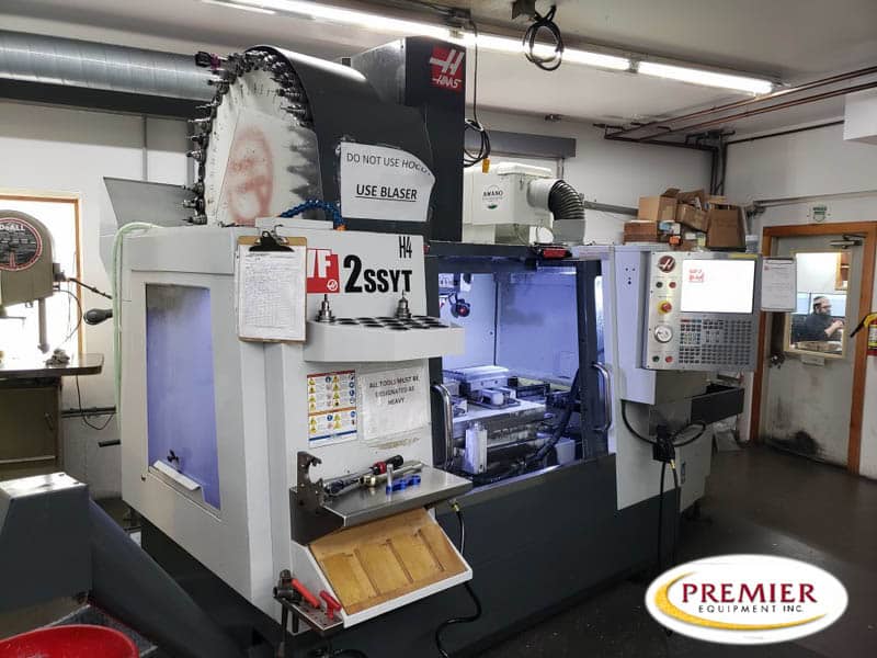 Home Haas Vf-2Ssyt With Midaco Pallet Changer Cnc Vertical Machining Center