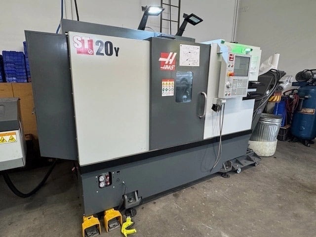 HAAS ST20Y CNC Lathe with Milling and Y-Axis