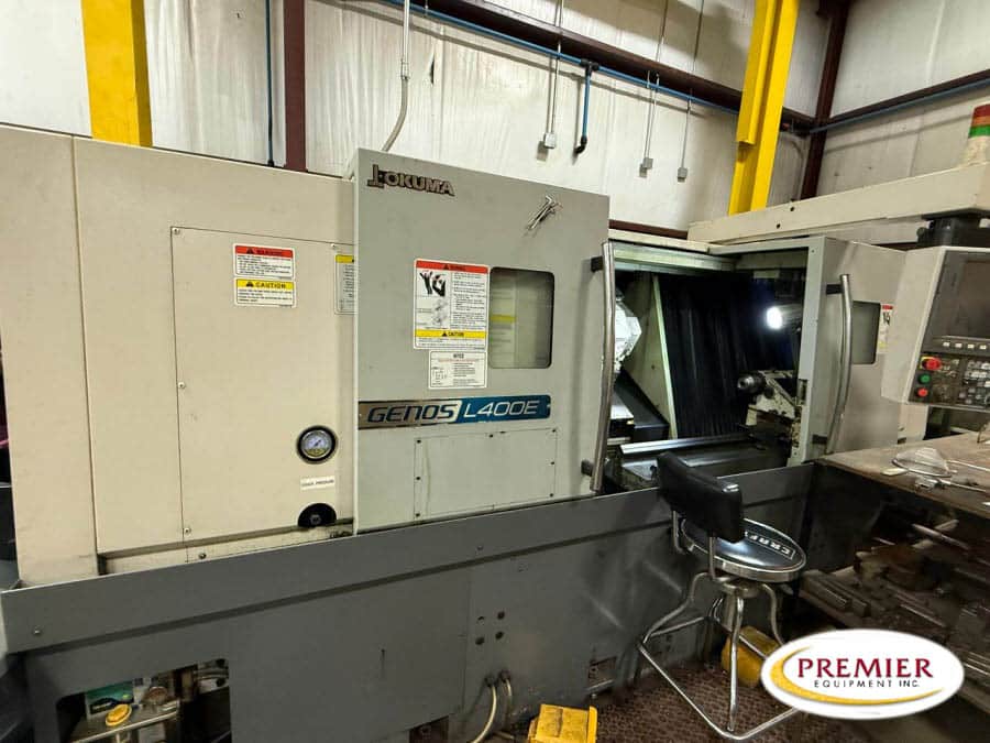 Home Okuma Genos L400E Cnc Lathe