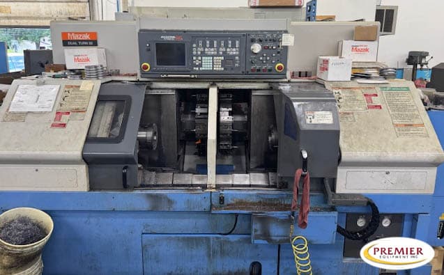Home Mazak Dualturn 20 Twin Spindle Twin Turret Cnc Turning Center