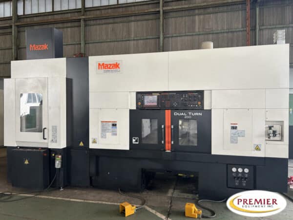 Mazak Dualturn 200 With Gantry Twin Spindle Cnc Turning Center