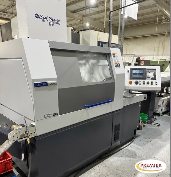  Citizen Cincom L32-1M10 (Type X) CNC Swiss-Type Lathe