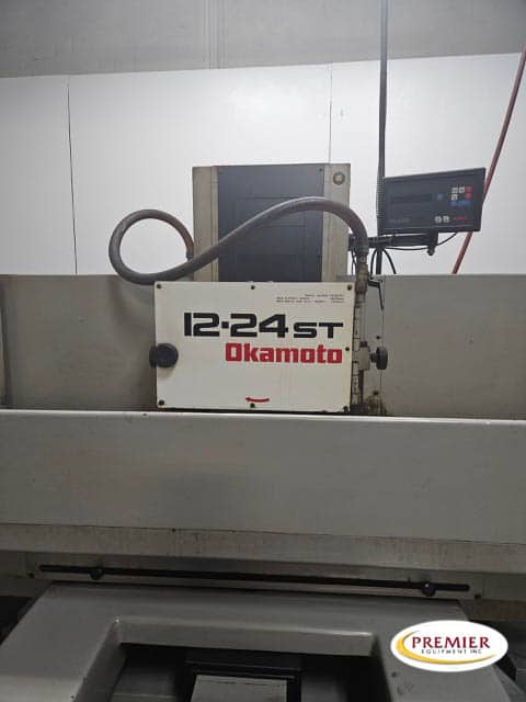 Okamoto ACC1224ST 12" X 24" OKAMOTO HIGH-PRECISION HYDRAULIC SURFACE GRINDER WITH AUTO INCREMENTAL DOWNFEED