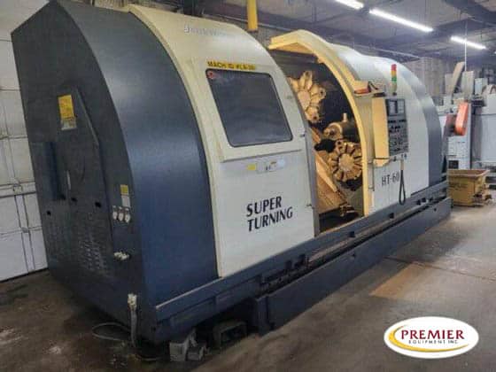 Johnford Ht60-2D Twin Turret Cnc Lathe