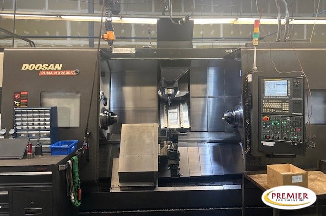 Doosan Puma MX2600ST Multi-Axis CNC Turning/Milling Center