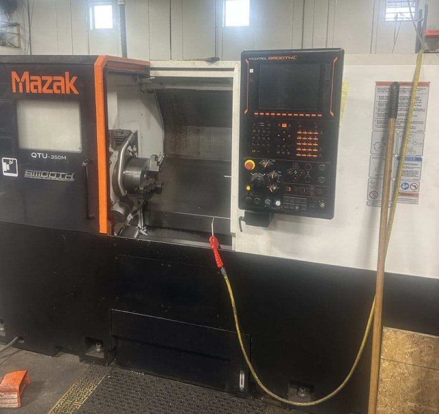 Mazak QTU350M 3-Axis CNC Lathe