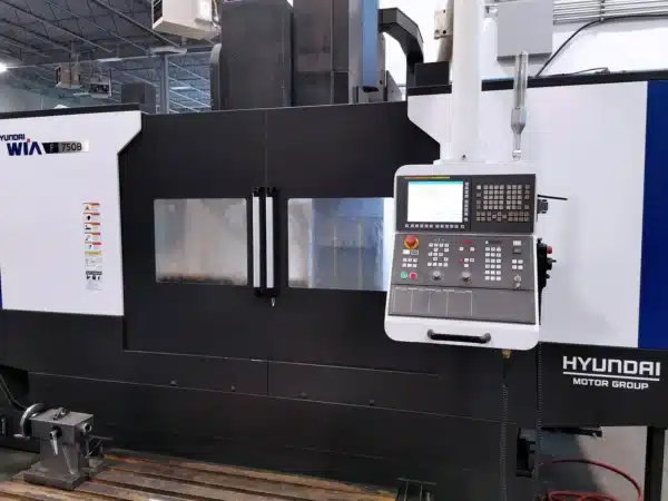  Hyundai Wia F750B Cnc Mill 