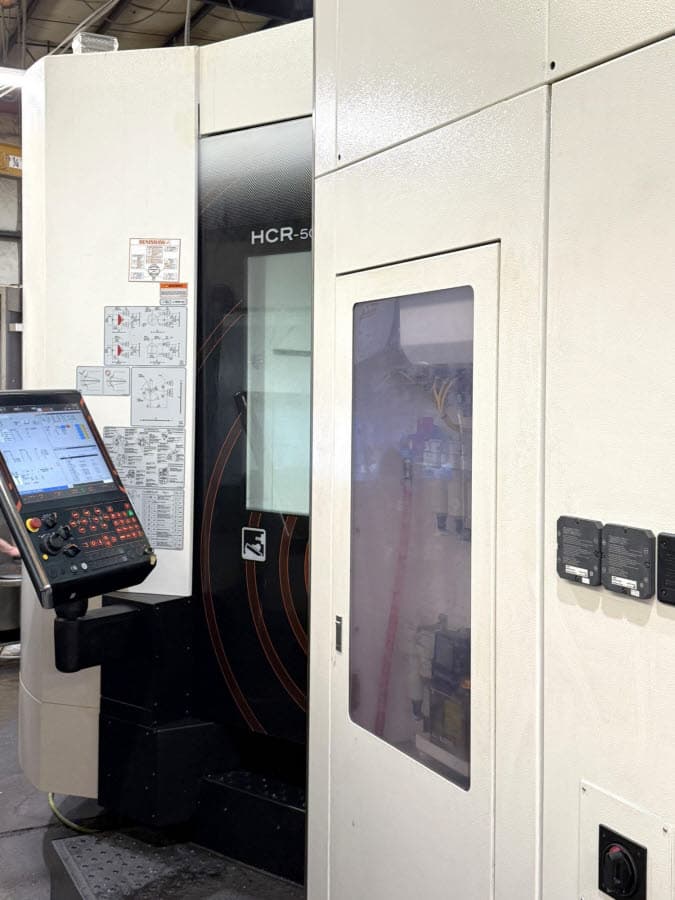 Home Mazak Hcr5000 5-Axis Hmc