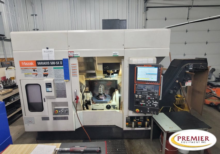 Mazak Variaxis 5005X-2 5-Axis CNC Vertical Machining Center