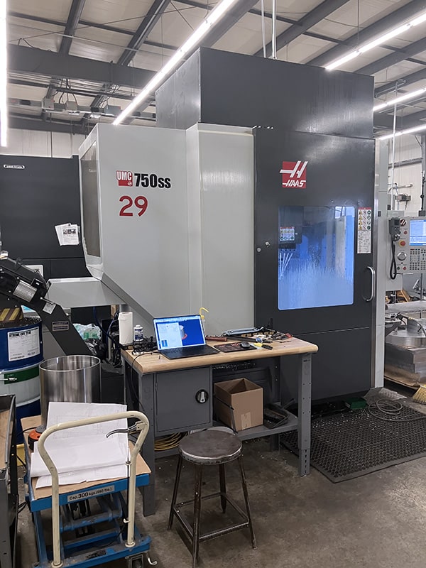 Haas UMC750SS 5-Axis CNC Mill