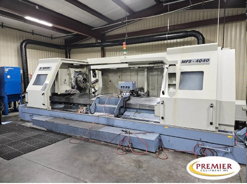 Momentum MFB4040 Heavy-Duty CNC Flat Bed Lathe