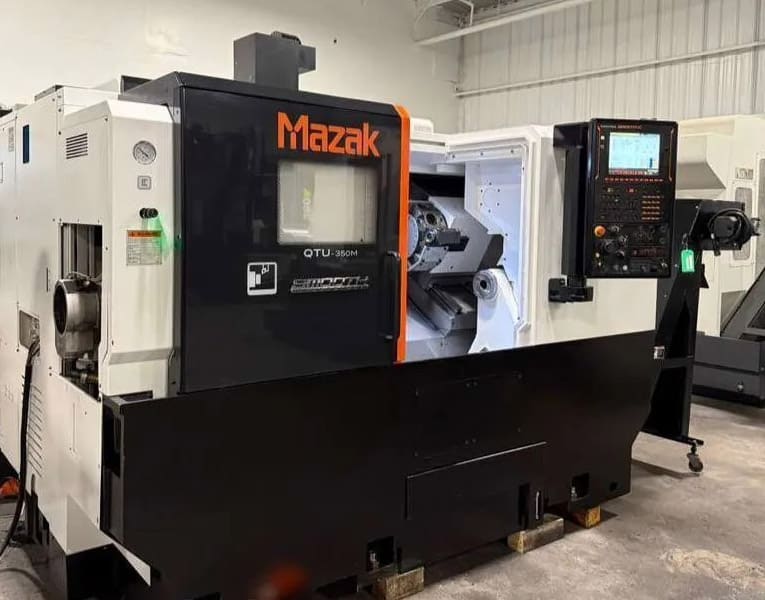 MAZAK QTU-350M CNC TURNING CENTER