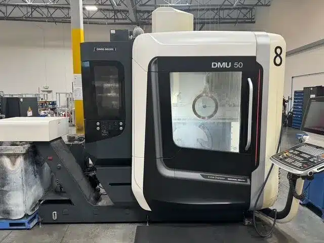 DMG MORI DMU 50 GEN III CNC 5 Axis Machining Center
