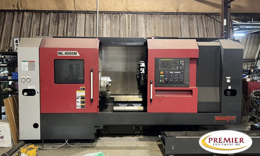 Smart Machine Tool NL4000M Heavy-Duty 3-Axis CNC Lathe