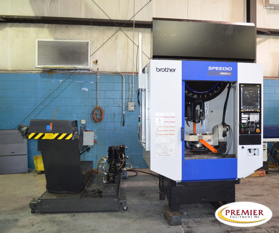 Brother Speedio U500Xd1 5-Axis Cnc Drill And Tap