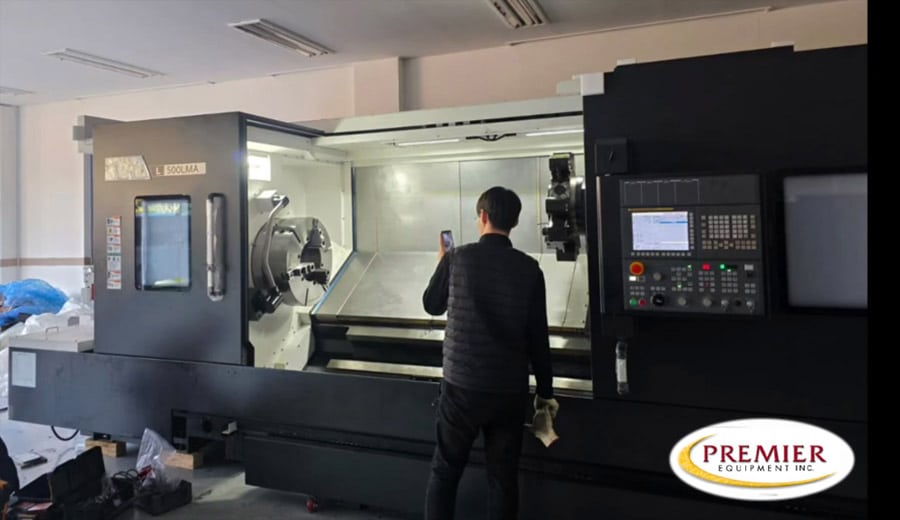HYUNDAI WIA L500LMB Lathe WITH LIVE MILLING