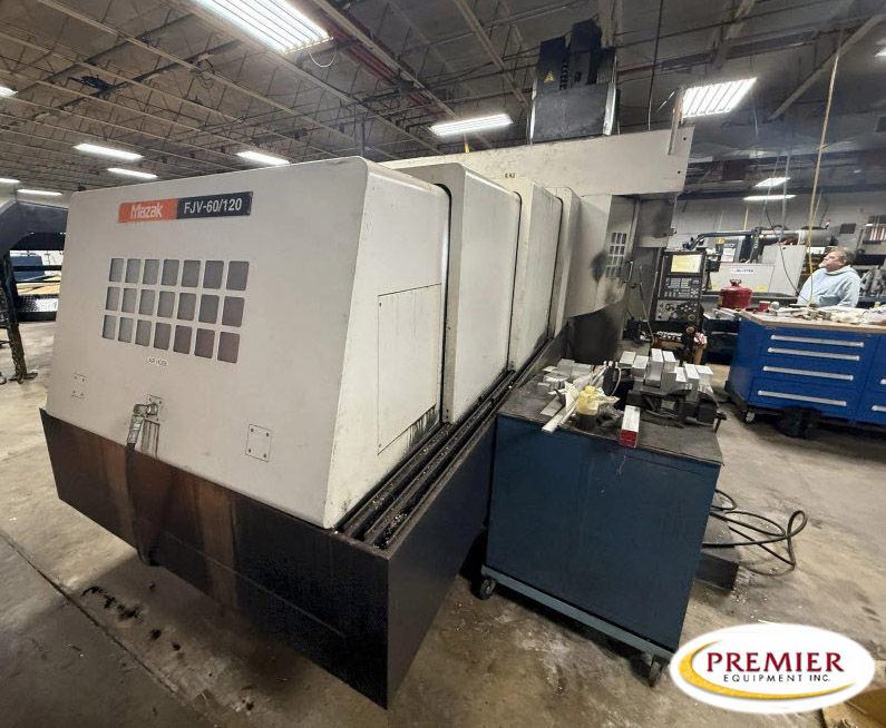 Mazak Fjv60/120 Cnc Vertical Machining Center