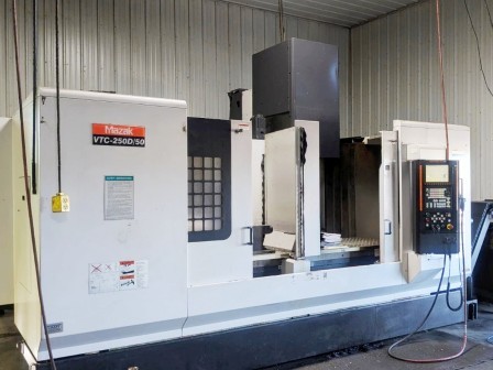   Mazak Vtc250D/50 Cnc Mill