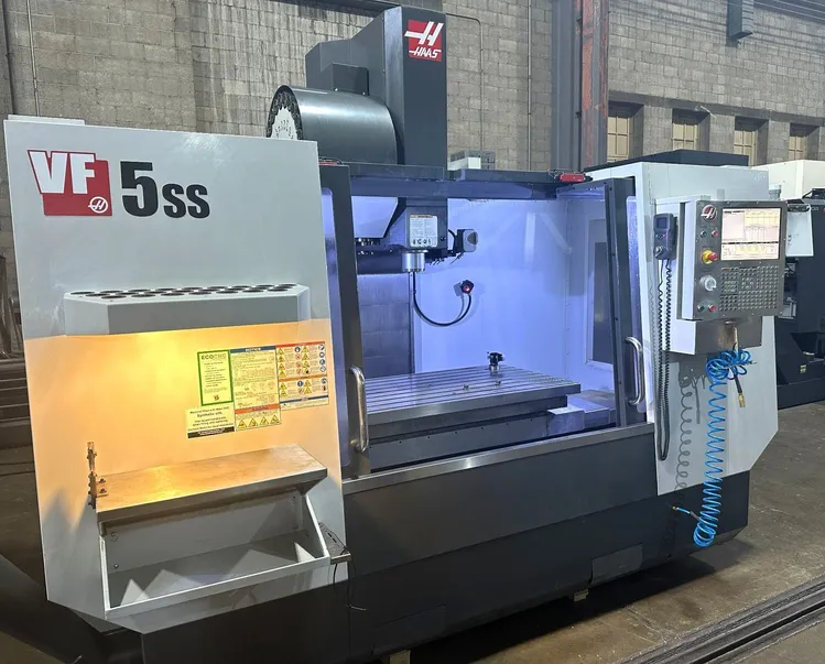 Home Haas Vf5Ss Cnc Mill