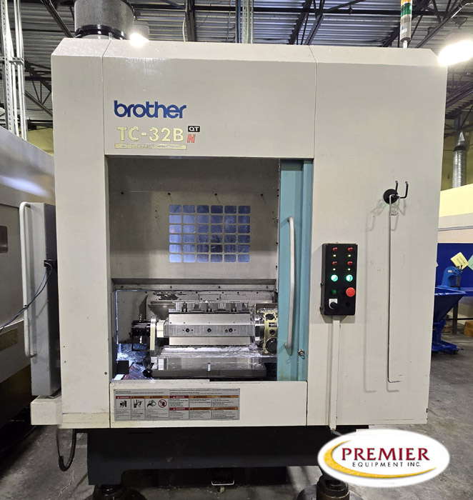 Brother Tc32Bn Qt (With Two-Face Pallet Changer) Cnc Drill &Amp; Tap
