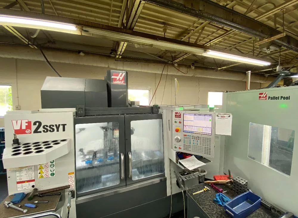   Haas Vf2Ssyt With Pallet Pool