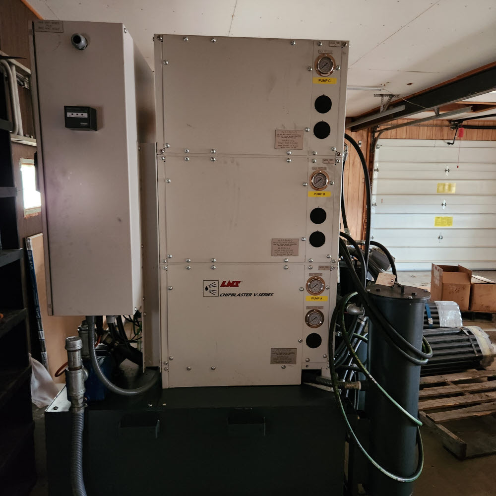 Home Lns Chipblaster Model V3-120H High Pressure Coolant System - 2023