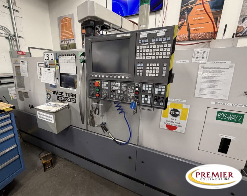 Okuma Lb3000Exm/C-1000 Cnc Turning Center With Milling