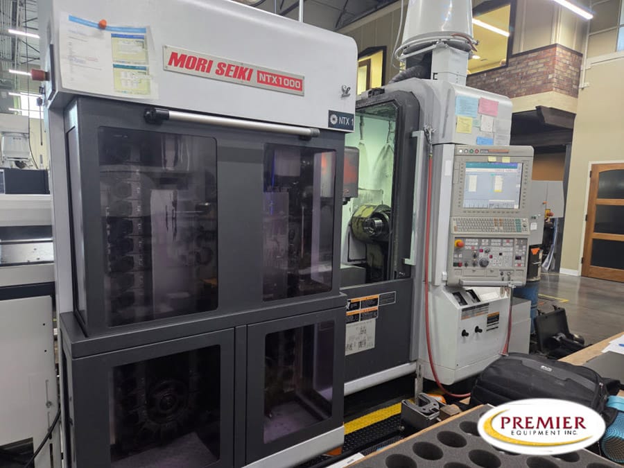 Mori Seiki NTX1000SZM CNC Lathe with Sub Spindle & Lower Turret with Milling