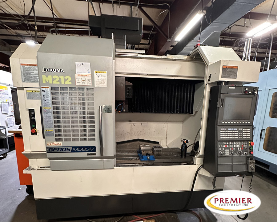 Home Okuma Genos M560-V Cnc Vertical Machining Center