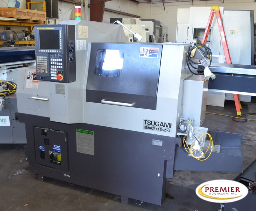 Home Tsugami Bw209Z 9-Axis Swiss Turn Lathe