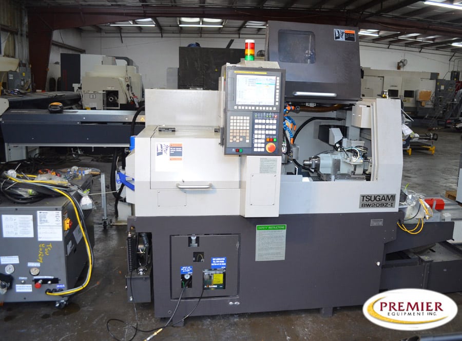 Home Tsugami Bw209Z 9-Axis Swiss Turn Lathe