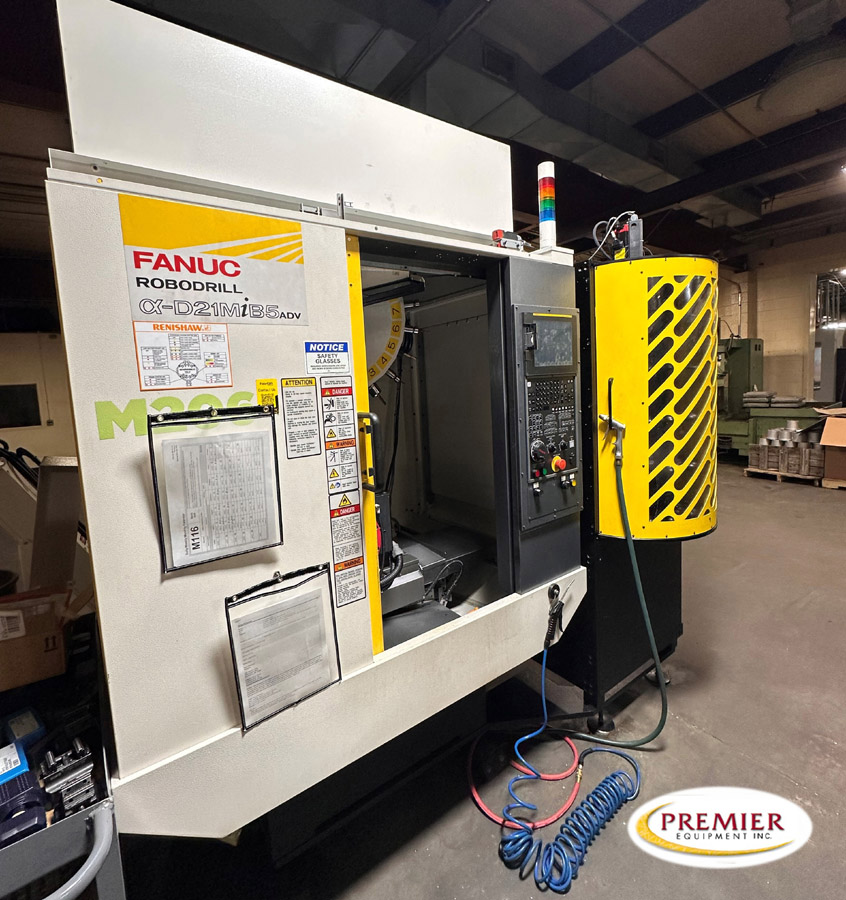Home Fanuc Robodrill Α-D21Mib5Adv With Plus-K Automation Cnc Drill Tap