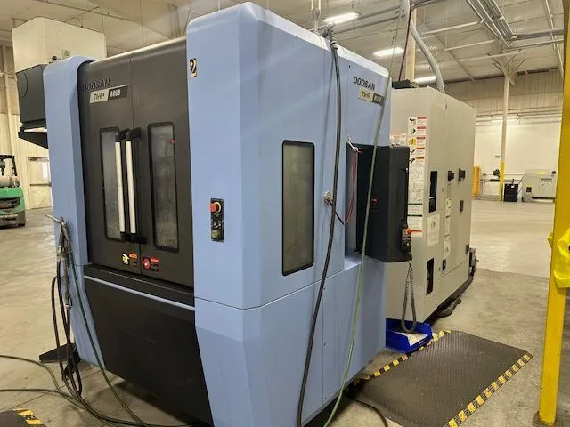 Home Doosan Nhp4000 4 Axis Horizontal Machining Center