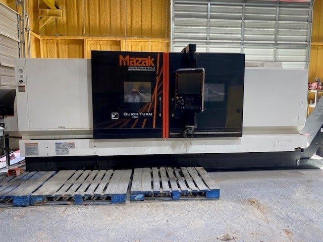 Mazak Quick Turn 450 / 2000 With 10.8&Quot; Bore