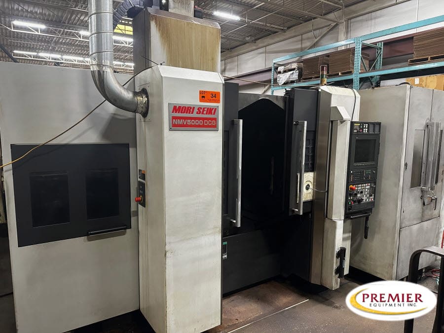 Mori Seiki NMV5000 DCG with Pallet Changer 5-Axis CNC Vertical Machining Center