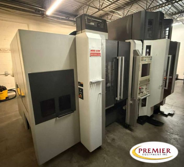 Mori Seiki NMV-1500DCG with Pallet Pool 5-Axis CNC Vertical Machining Center