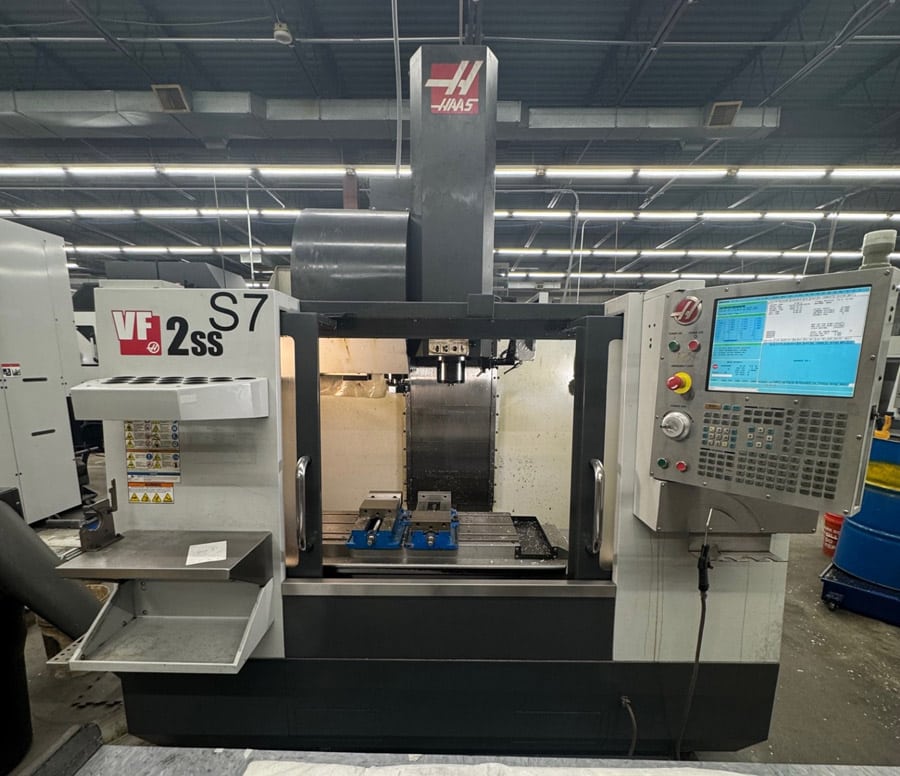 Home Haas Vf2Ss Cnc Mill