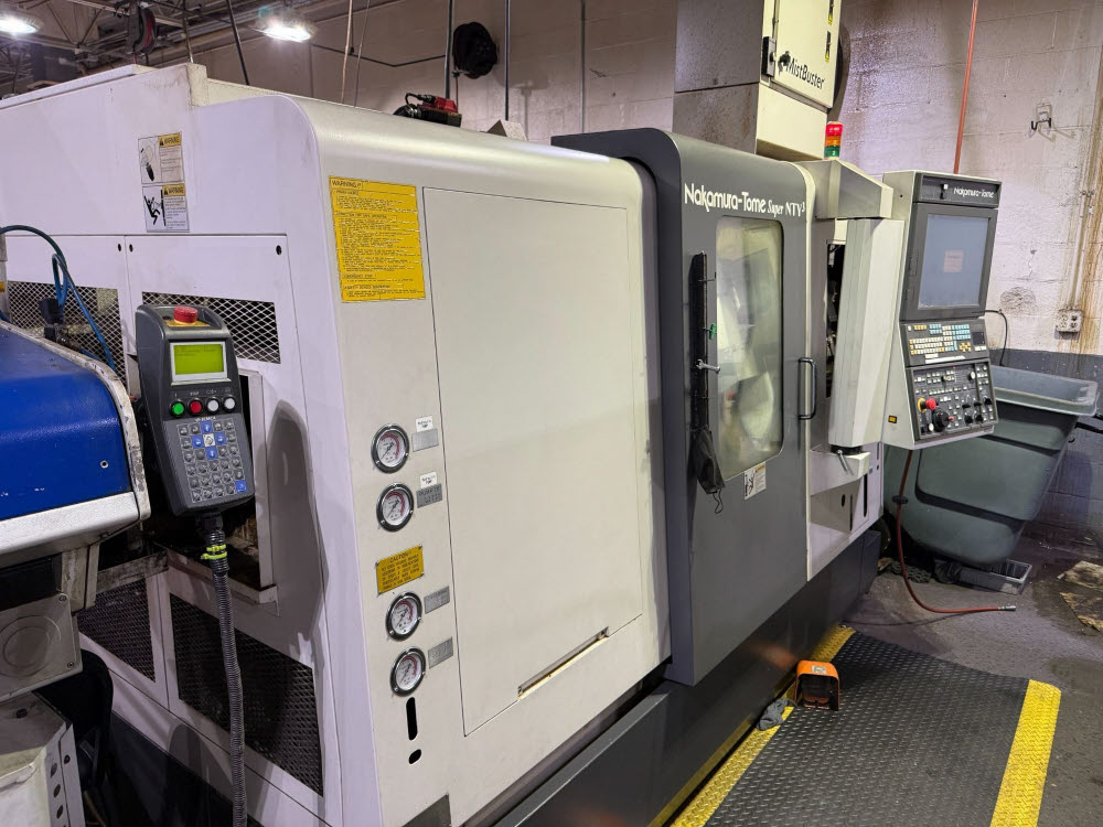 Home Nakamura Tome Super Nty3 Cnc Lathe