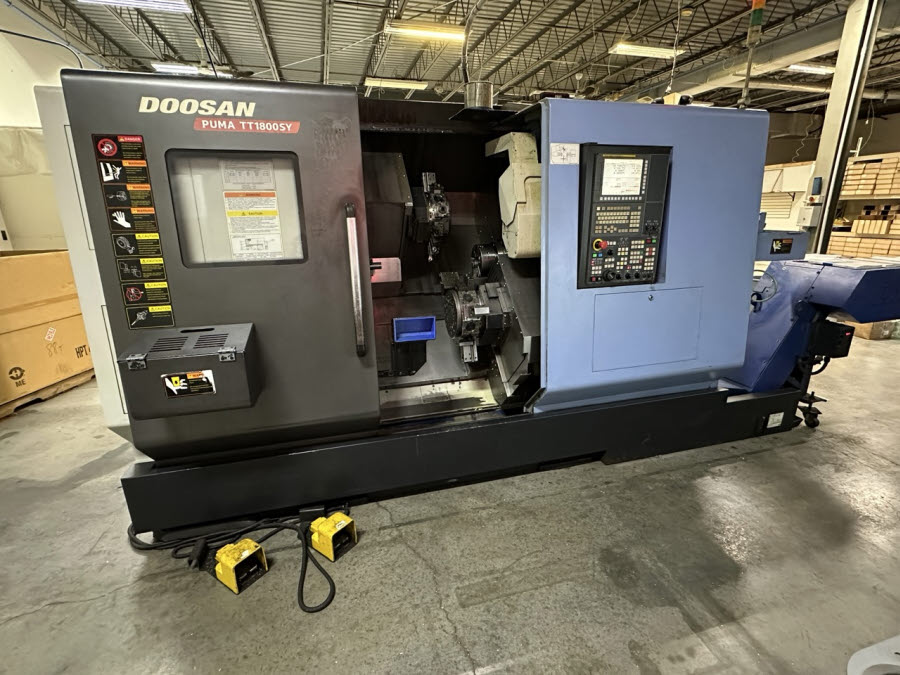 Doosan Puma TT1800SY Multi Axis Lathes