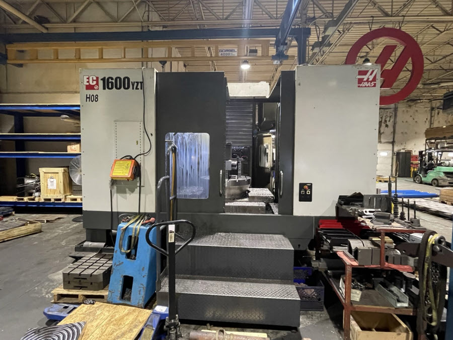 Haas Ec1600Yzt Cnc Horizontal Machining Center