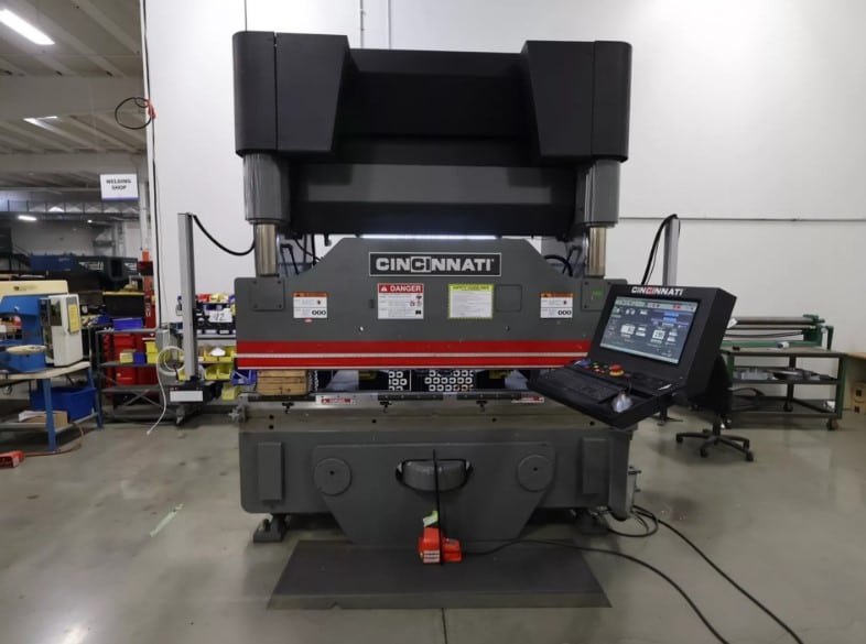 Cincinnati 90MX6 90 ton x 8'CNC Press Brake