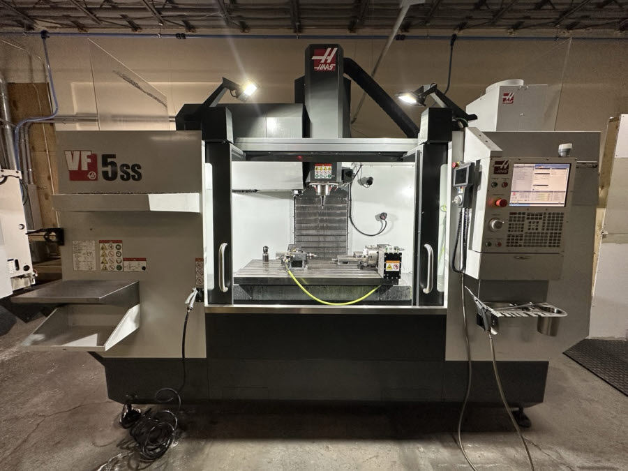 Haas Vf5Ss Cnc Mill