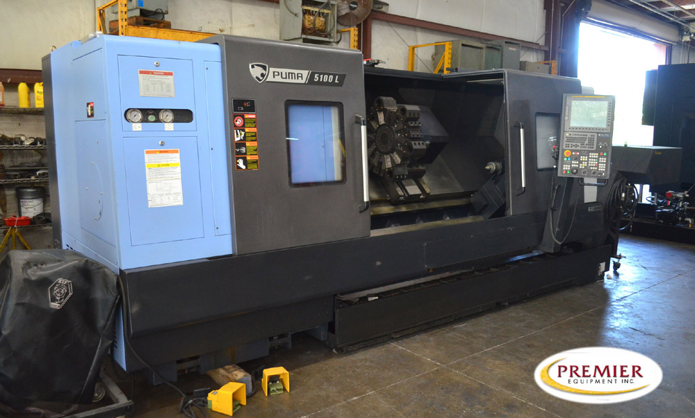 Dn Solutions Puma 5100Lc Heavy-Duty Cnc Turning Center
