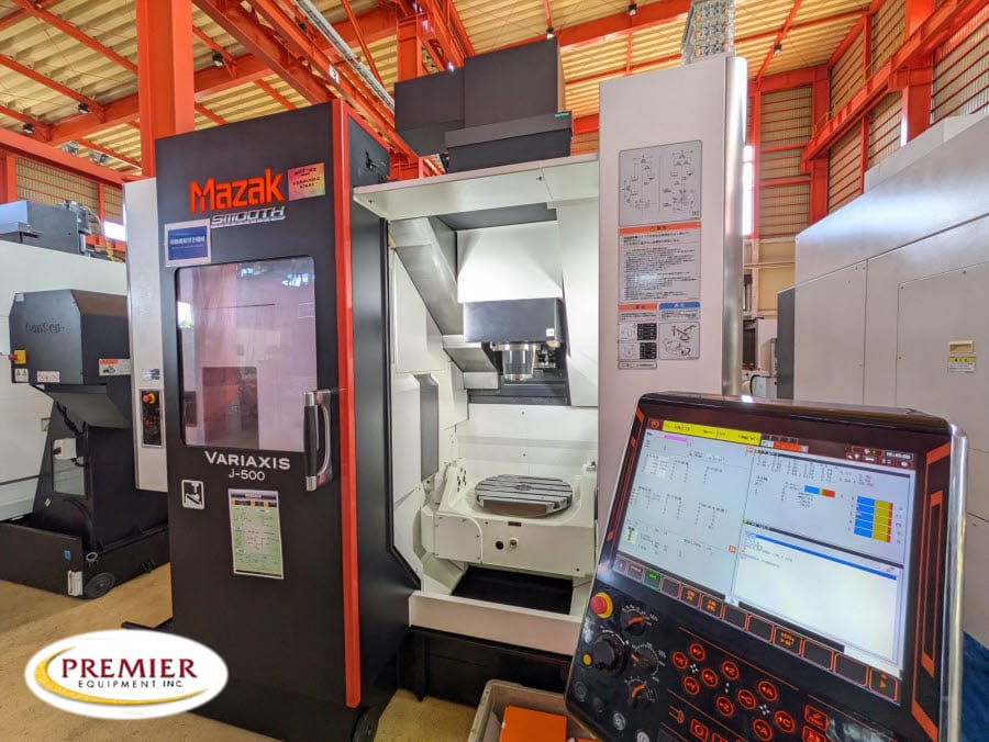Mazak Variaxis J500 5-Axis Cnc Vertical Machining Center